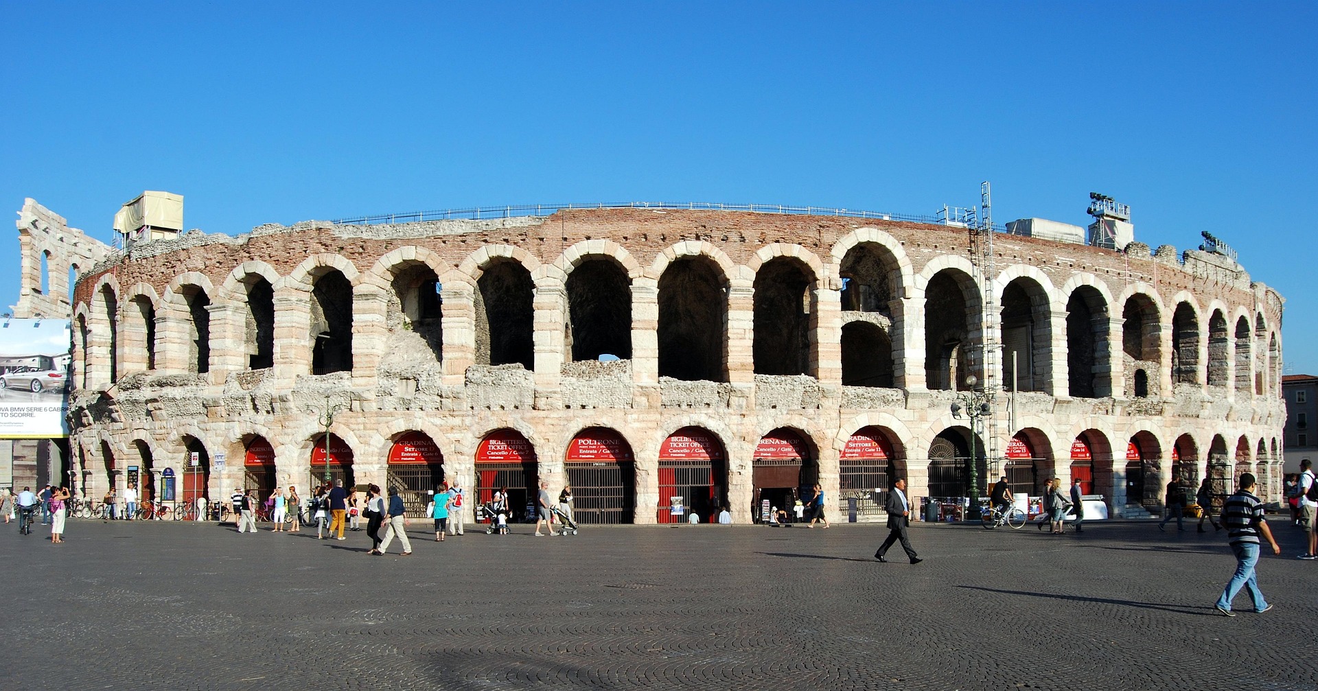 Verona Arena Roman amphitheater in Italy